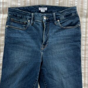 Good American Dark Indigo Skinny Jeans